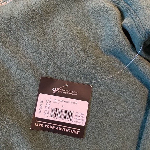 Eddie Bauer Fleece NWT - Picture 4 of 4